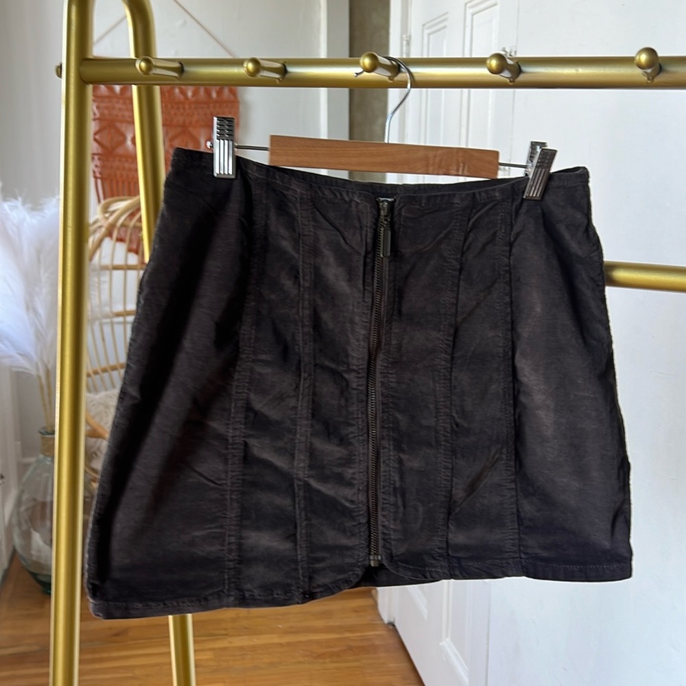 Free People Layla Corduroy Mini Skirt